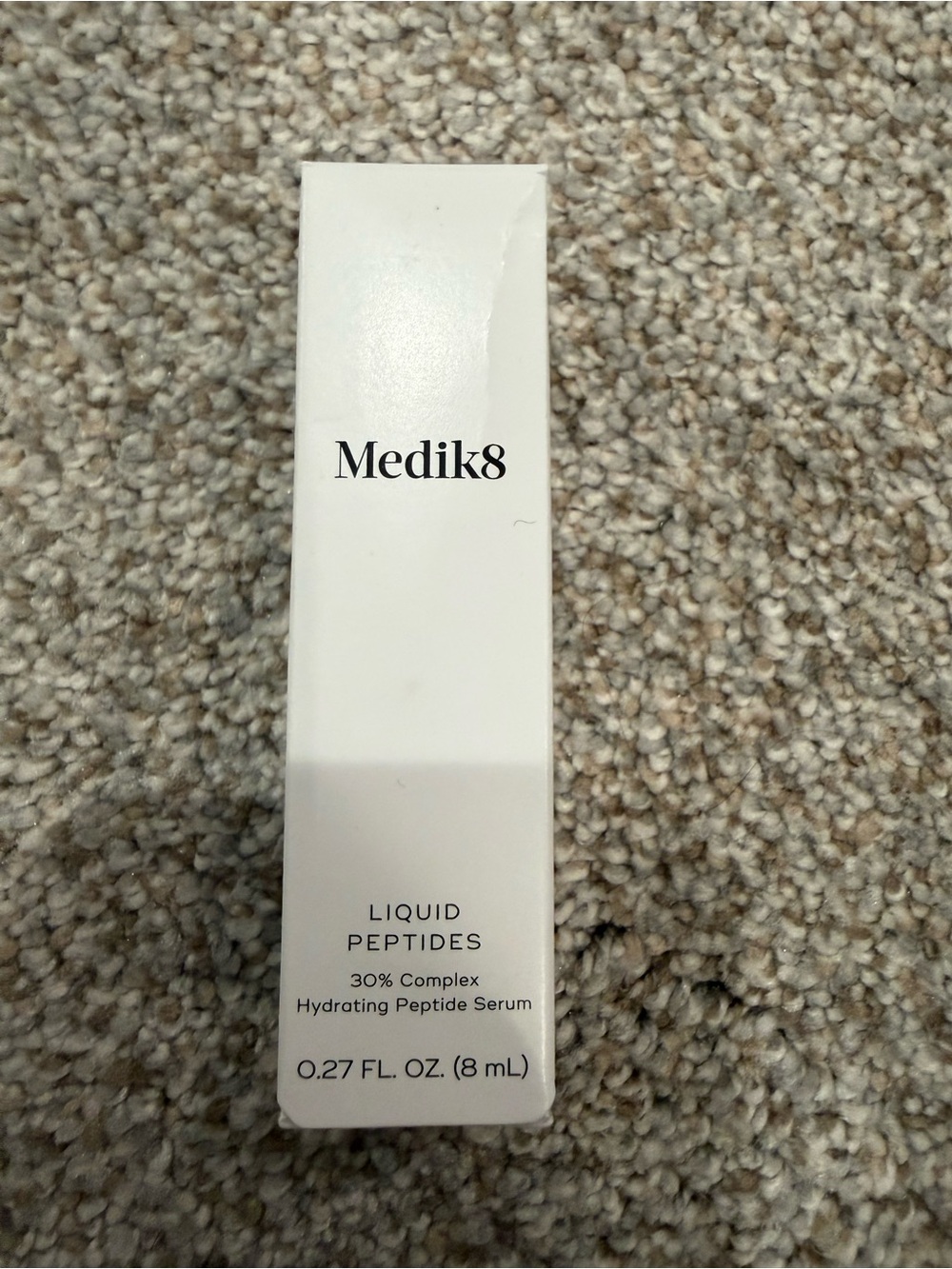 NEW Medik8 Liquid Peptides 30% Hydrating Peptide Serum, 0.27 oz